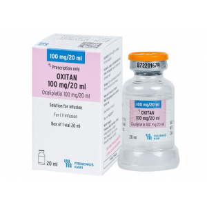 OXITAN 100 MG / 20 ML ( OXALIPLATIN ) CONCENTRATE FOR DILUTION FOR IV INFUSION 20 ML VIAL